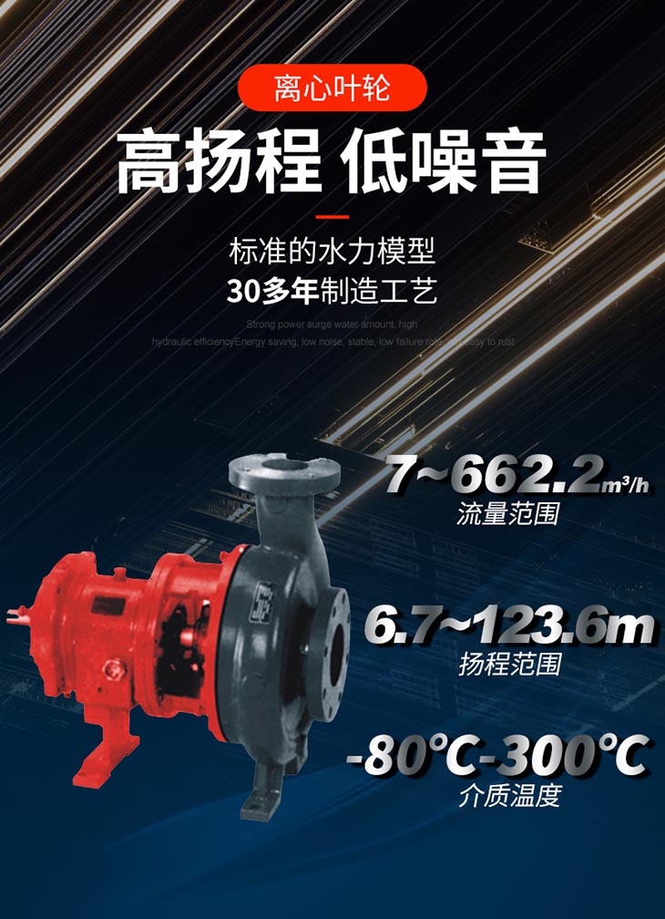 開利KCA型高質化工泵